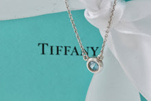 Load image into Gallery viewer, Tiffany &amp; Co. Elsa Peretti Color By The Yard Aquamarine Necklace
