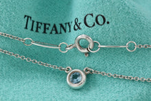 Load image into Gallery viewer, Tiffany &amp; Co. Elsa Peretti Color By The Yard Aquamarine Necklace
