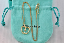 Load image into Gallery viewer, Tiffany &amp; Co. Elsa Peretti 18Kt. Gold Apple Pendant 16&quot; Necklace
