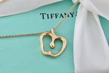 Load image into Gallery viewer, Tiffany &amp; Co. Elsa Peretti 18Kt. Gold Apple Pendant 16&quot; Necklace
