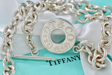 Load image into Gallery viewer, Tiffany &amp; Co. 1837 Silver Toggle Heavy Link 17&quot; Necklace
