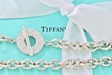 Load image into Gallery viewer, Tiffany &amp; Co. 1837 Silver Toggle Heavy Link 17&quot; Necklace
