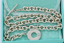 Load image into Gallery viewer, Tiffany &amp; Co. 1837 Silver Toggle Heavy Link 17&quot; Necklace
