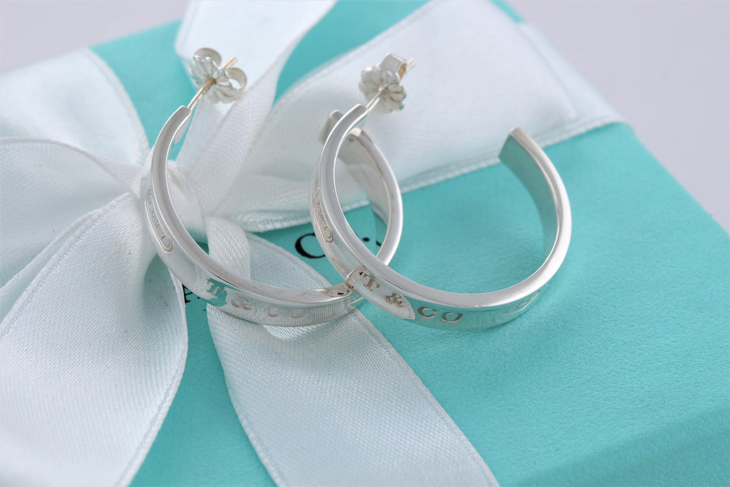 Tiffany & Co. 1837 Silver Hoop 1
