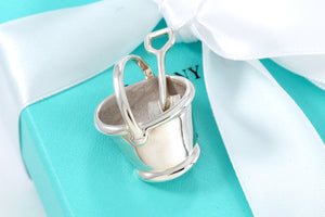 Tiffany & Co. Silver Bucket Pale & Shovel Brooch Pin