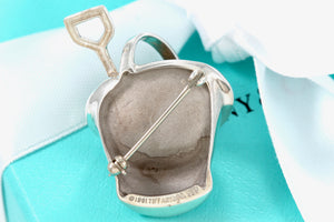 Tiffany & Co. Silver Bucket Pale & Shovel Brooch Pin