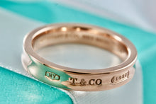 Load image into Gallery viewer, Tiffany &amp; Co. 1837 Rubedo Narrow Band Ring

