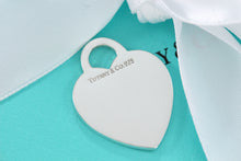 Load image into Gallery viewer, Tiffany &amp; Co. Silver Plain Heart Charm Pendant
