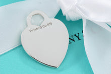 Load image into Gallery viewer, Tiffany &amp; Co. Silver Plain Heart Charm Pendant
