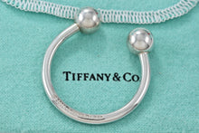 Load image into Gallery viewer, Tiffany &amp; Co. Silver Large Horseshoe Key ring Keychain 2001
