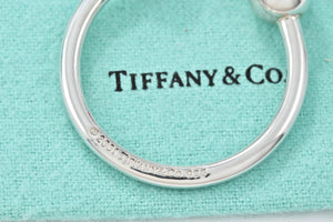 Tiffany & Co. Silver Large Horseshoe Key ring Keychain 2001