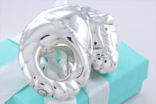 Load image into Gallery viewer, Tiffany &amp; Co. Silver Seahorse Baby Rattle RARE
