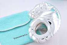 Load image into Gallery viewer, Tiffany &amp; Co. Silver Seahorse Baby Rattle RARE
