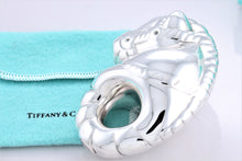 Load image into Gallery viewer, Tiffany &amp; Co. Silver Seahorse Baby Rattle RARE
