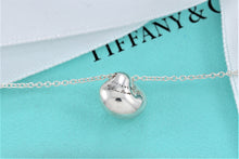 Load image into Gallery viewer, Tiffany &amp; Co. Elsa Peretti Silver Bean Nugget Pendant Necklace
