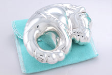 Load image into Gallery viewer, Tiffany &amp; Co. Silver Seahorse Baby Rattle RARE
