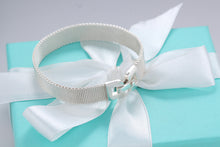 Load image into Gallery viewer, Tiffany &amp; Co. Mesh Silver Buckle Clasp Bracelet
