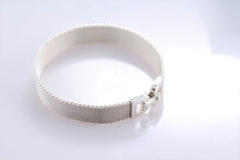 Load image into Gallery viewer, Tiffany &amp; Co. Mesh Silver Buckle Clasp Bracelet
