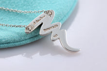 Load image into Gallery viewer, Tiffany &amp; Co. Paloma Picasso Silver Zig Zag Scribble Charm Necklace
