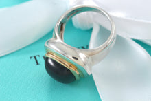 Load image into Gallery viewer, Tiffany &amp; Co. Paloma Picasso 18Kt. Gold &amp; Silver Amethyst Cocktail Ring
