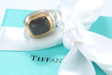 Load image into Gallery viewer, Tiffany &amp; Co. Paloma Picasso 18Kt. Gold &amp; Silver Amethyst Cocktail Ring
