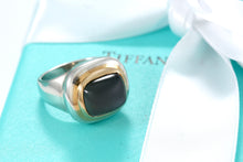 Load image into Gallery viewer, Tiffany &amp; Co. Paloma Picasso 18Kt. Gold &amp; Silver Amethyst Cocktail Ring
