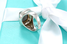 Load image into Gallery viewer, Tiffany &amp; Co. Paloma Picasso 18Kt. Gold &amp; Silver Amethyst Cocktail Ring
