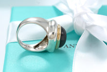 Load image into Gallery viewer, Tiffany &amp; Co. Paloma Picasso 18Kt. Gold &amp; Silver Amethyst Cocktail Ring
