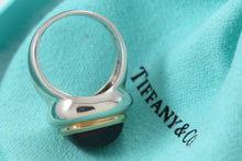 Load image into Gallery viewer, Tiffany &amp; Co. Paloma Picasso 18Kt. Gold &amp; Silver Amethyst Cocktail Ring
