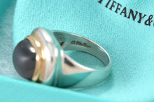 Load image into Gallery viewer, Tiffany &amp; Co. Paloma Picasso 18Kt. Gold &amp; Silver Amethyst Cocktail Ring
