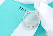 Load image into Gallery viewer, Tiffany &amp; Co. Elsa Peretti Blue Sapphire Stacking Band Ring
