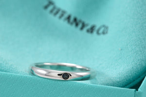 Tiffany & Co. Elsa Peretti Blue Sapphire Stacking Band Ring