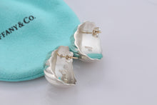 Load image into Gallery viewer, Tiffany &amp; Co. Silver Dome Shell Earrings Vintage
