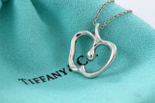 Load image into Gallery viewer, Tiffany &amp; Co. Elsa Peretti Silver Apple Necklace
