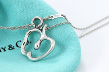 Load image into Gallery viewer, Tiffany &amp; Co. Elsa Peretti Silver Apple Necklace
