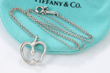 Load image into Gallery viewer, Tiffany &amp; Co. Elsa Peretti Silver Apple Necklace
