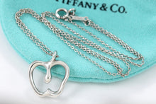 Load image into Gallery viewer, Tiffany &amp; Co. Elsa Peretti Silver Apple Necklace
