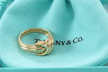 Load image into Gallery viewer, Tiffany &amp; Co. Signature &quot;X&quot; 18K Gold Ring Band
