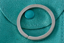 Load image into Gallery viewer, Tiffany &amp; Co. Silver Large Circle Key Ring keychain
