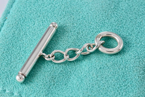 Tiffany & Co. Silver Toggle Bar Replacement