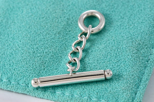 Tiffany & Co. Silver Toggle Bar Replacement