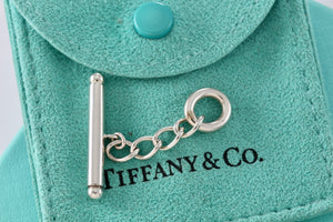 Tiffany & Co. Silver Toggle Bar Replacement