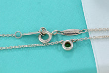 Load image into Gallery viewer, Tiffany &amp; Co. Elsa Peretti Silver Color By The Yard Tsavorite Necklace
