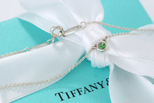 Load image into Gallery viewer, Tiffany &amp; Co. Elsa Peretti Silver Color By The Yard Tsavorite Necklace
