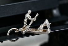 Load image into Gallery viewer, Sterling Silver Gondola Boat Charm Pendant
