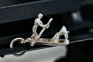 Sterling Silver Gondola Boat Charm Pendant