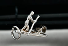 Load image into Gallery viewer, Sterling Silver Gondola Boat Charm Pendant
