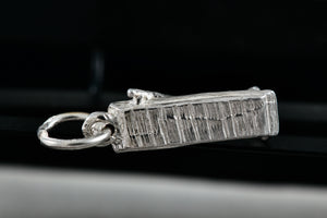 Sterling Silver Gondola Boat Charm Pendant