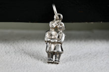 Load image into Gallery viewer, Sterling Silver Bride &amp; Groom Pendant
