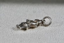 Load image into Gallery viewer, Sterling Silver Bride &amp; Groom Pendant
